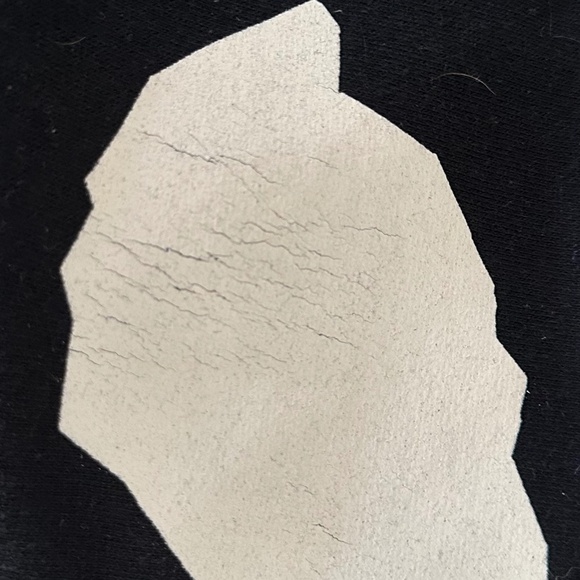 Men's - Mitchell & Ness Toronto Raptors Black & White Logo Sweatshirt - Size 2XL - Picture 11 of 15